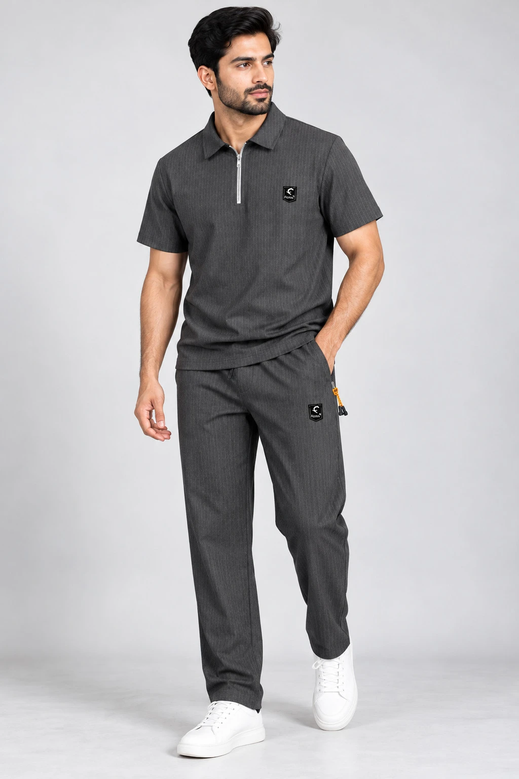 Flicfol Self Design Men Track Suit