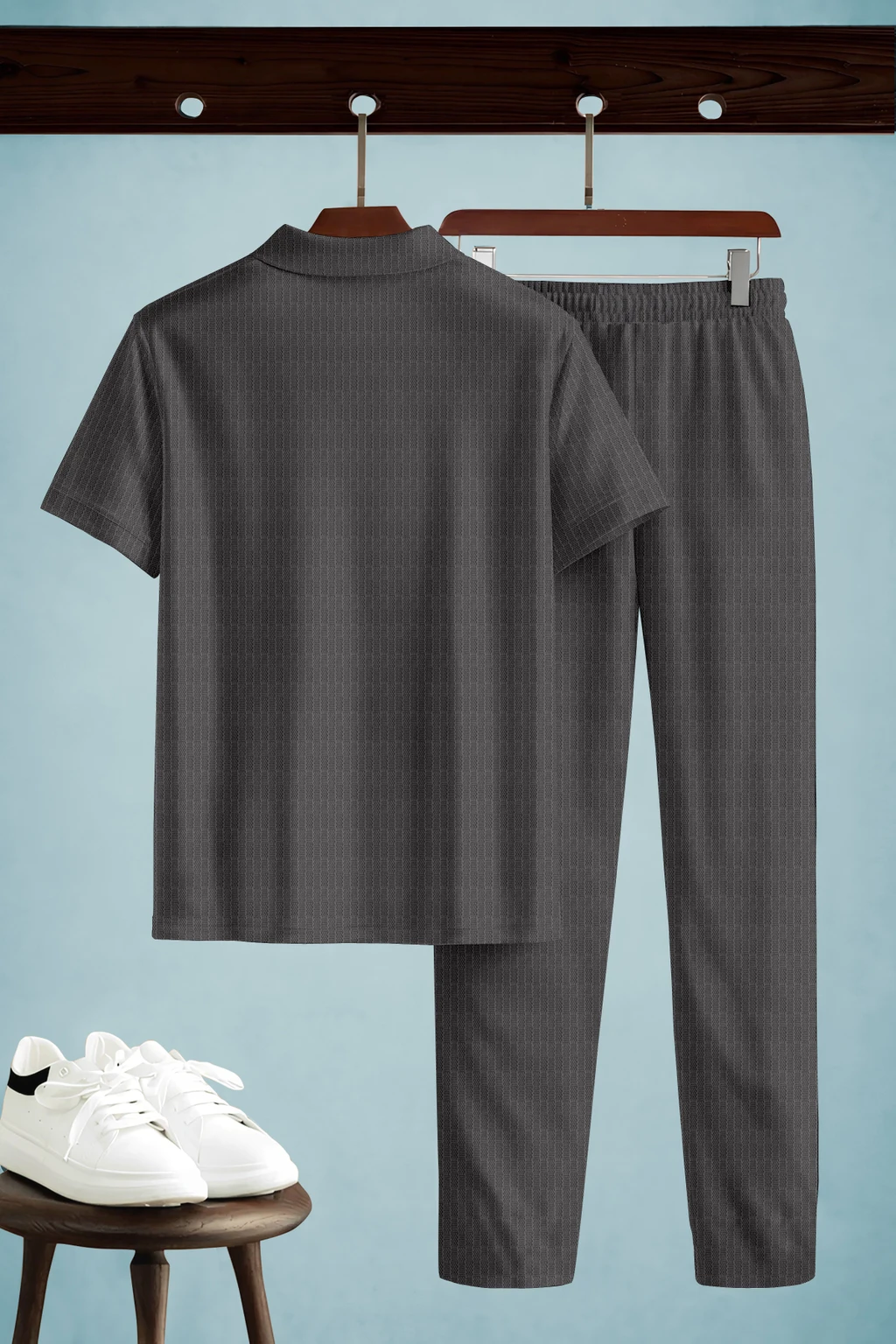 Flicfol Self Design Men Track Suit